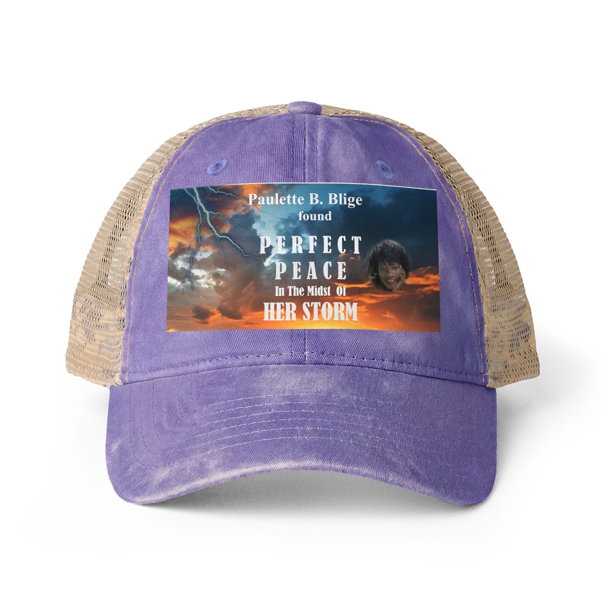 Women's Washed Mesh-Back Cap