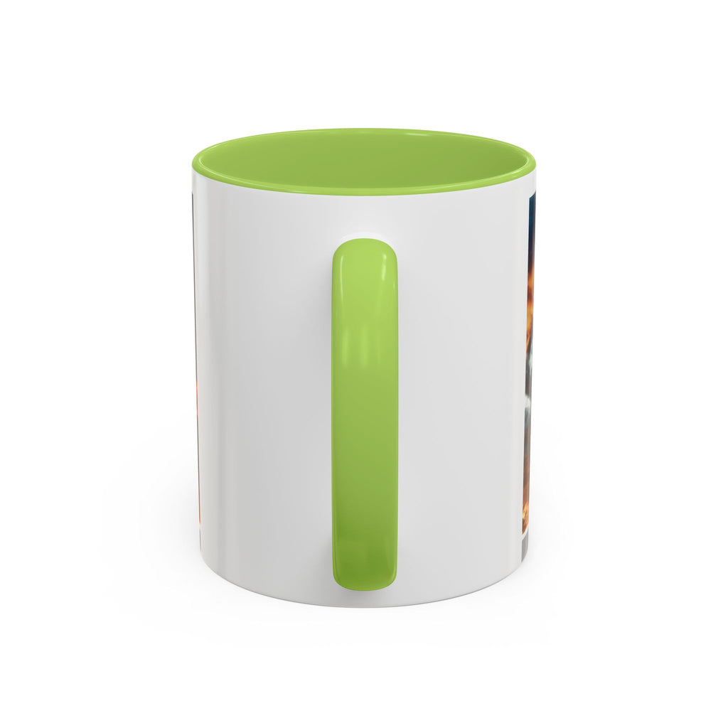 Inspirational Accent Coffee Mug - “Found Perfect Peace in the Midst of Her Storm”