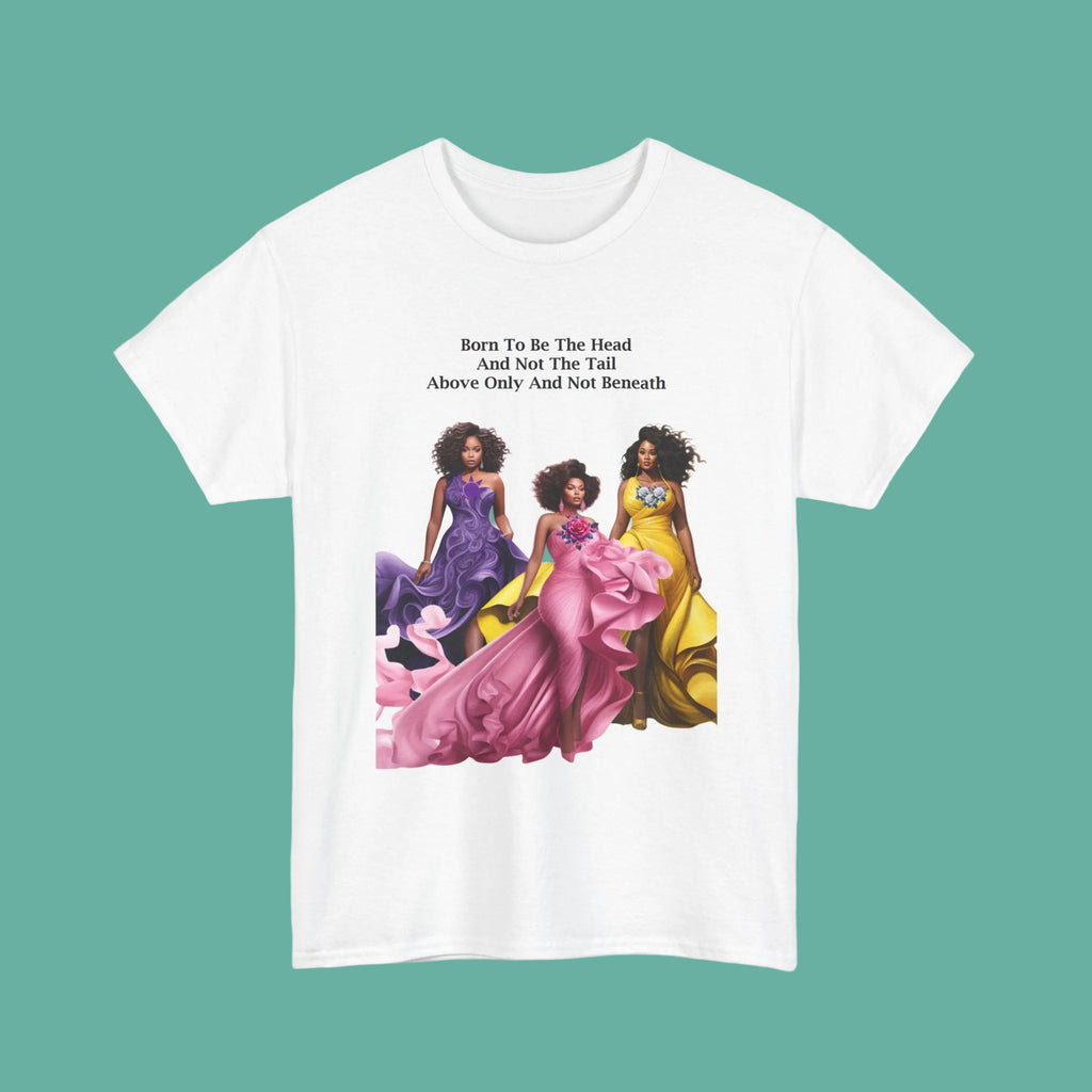 Born To Be The Head Graphic Tee — Black Girl Magic Dress Illustration