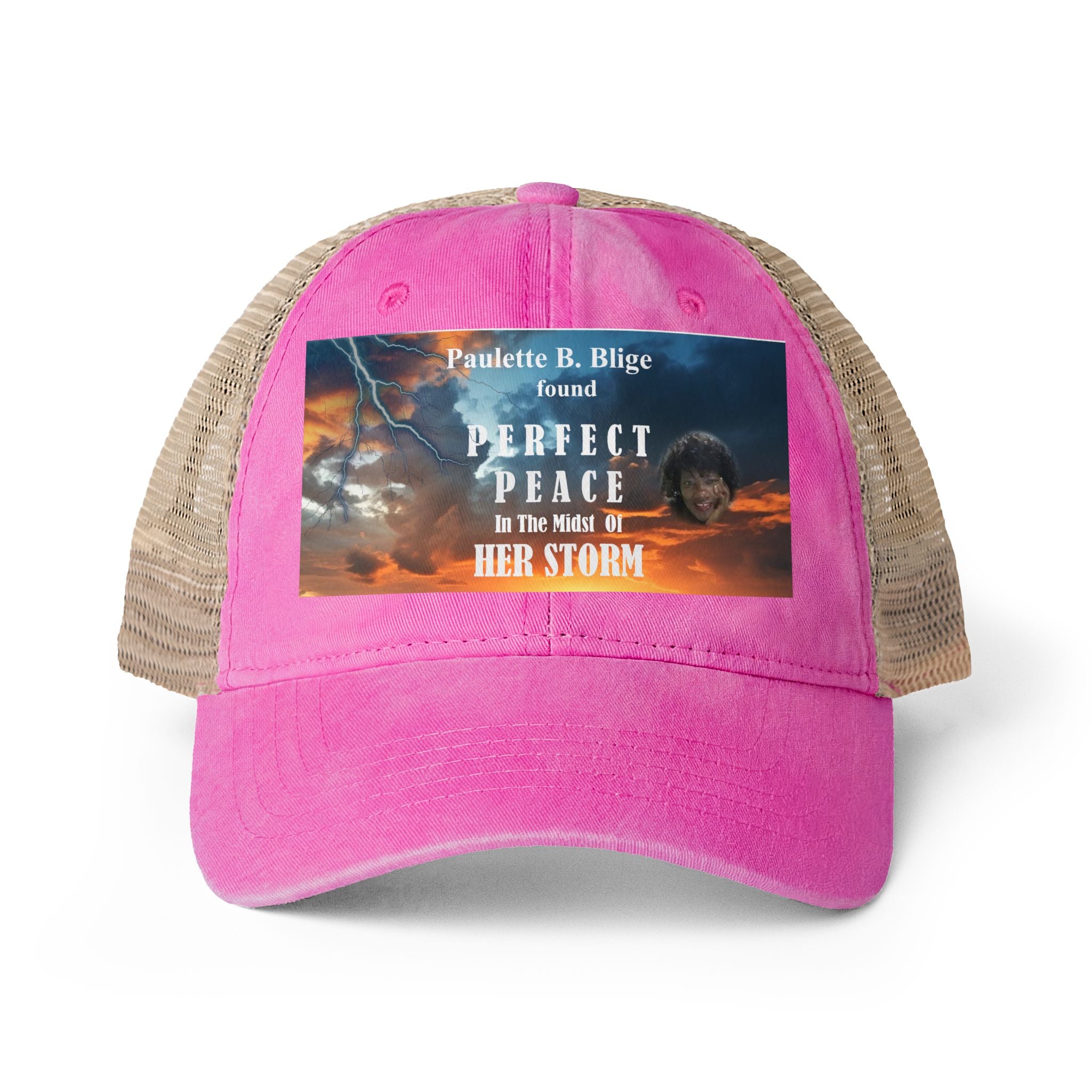 Women's Washed Mesh-Back Cap