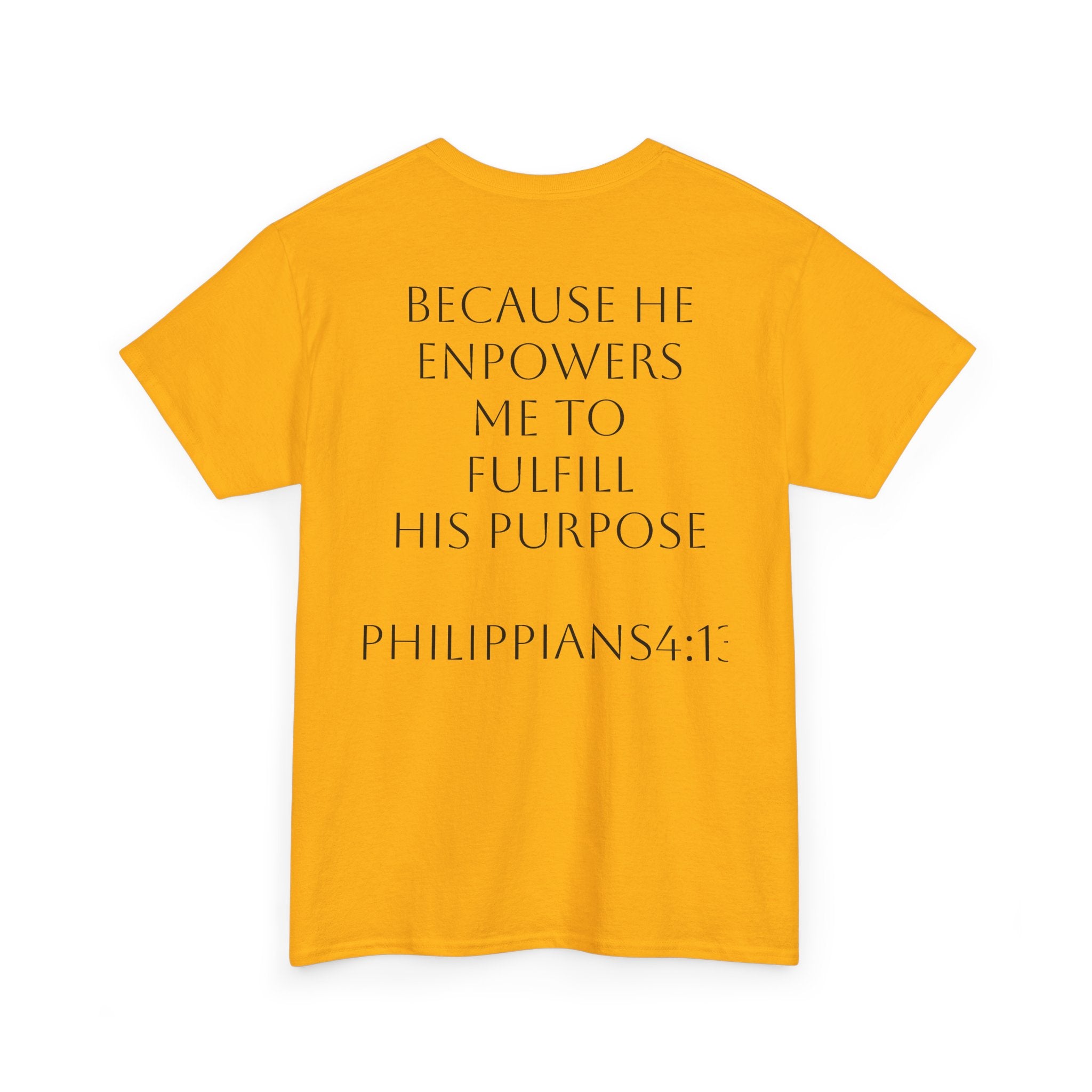 Inspirational Christian Tee — "Life Is Tough But So Are You" Personalized Shirt (Philippians 4:13)