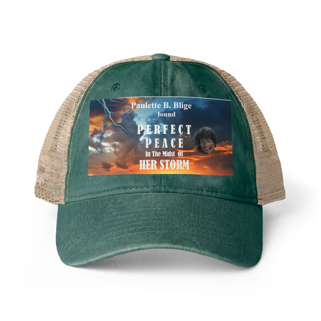 Women's Washed Mesh-Back Cap