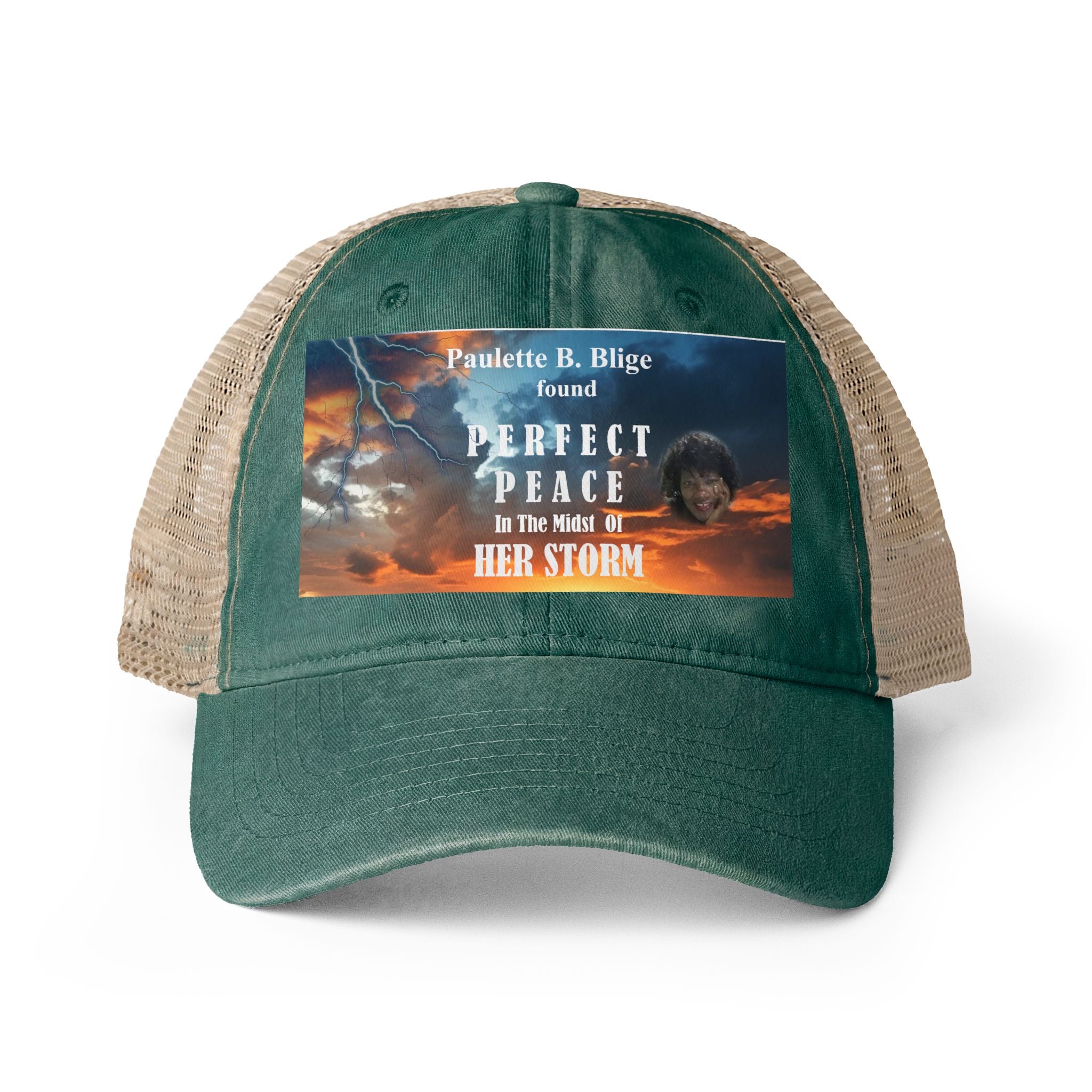 Women's Washed Mesh-Back Cap