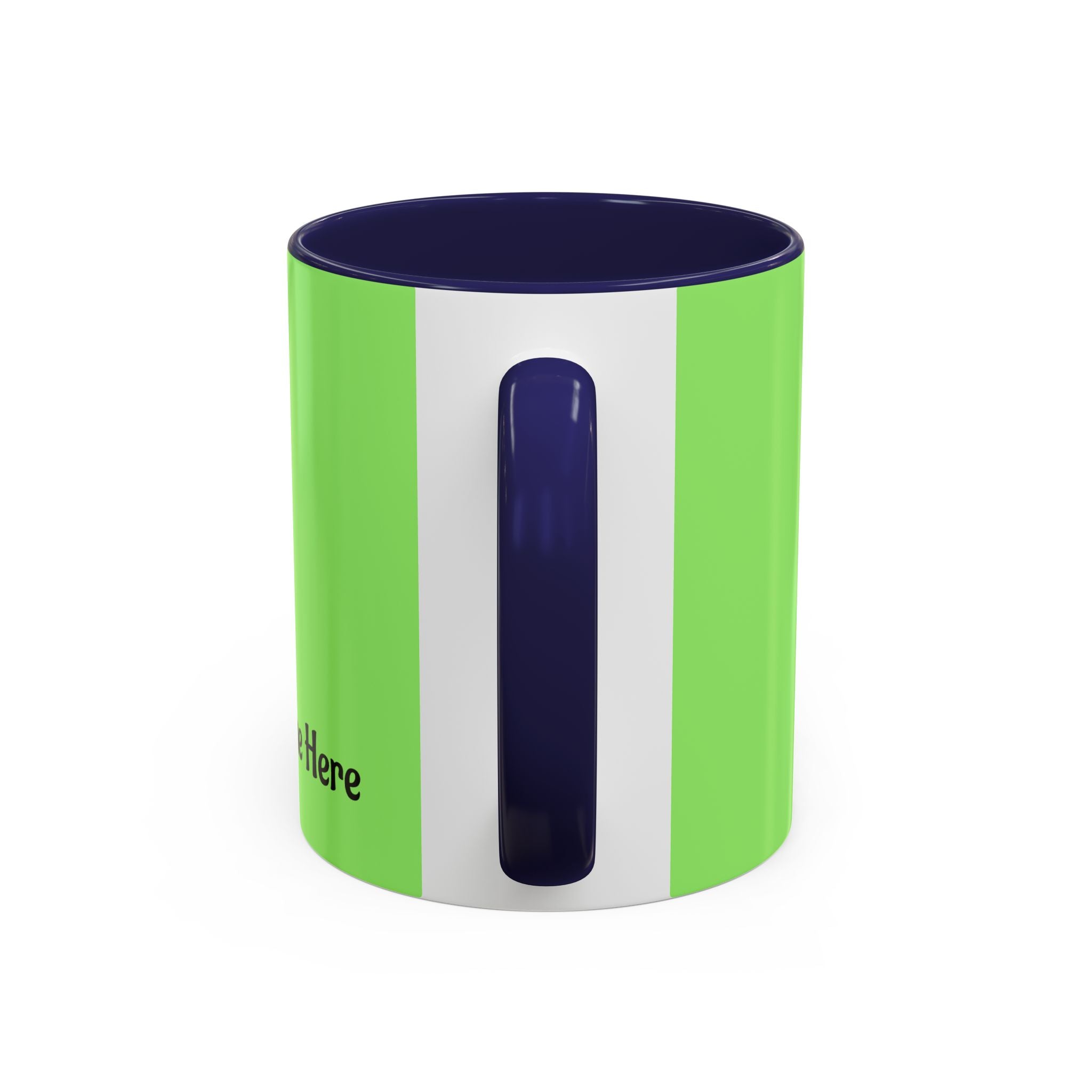 Veterans 'Born to Lead, Proud to Serve' Accent Coffee Mug