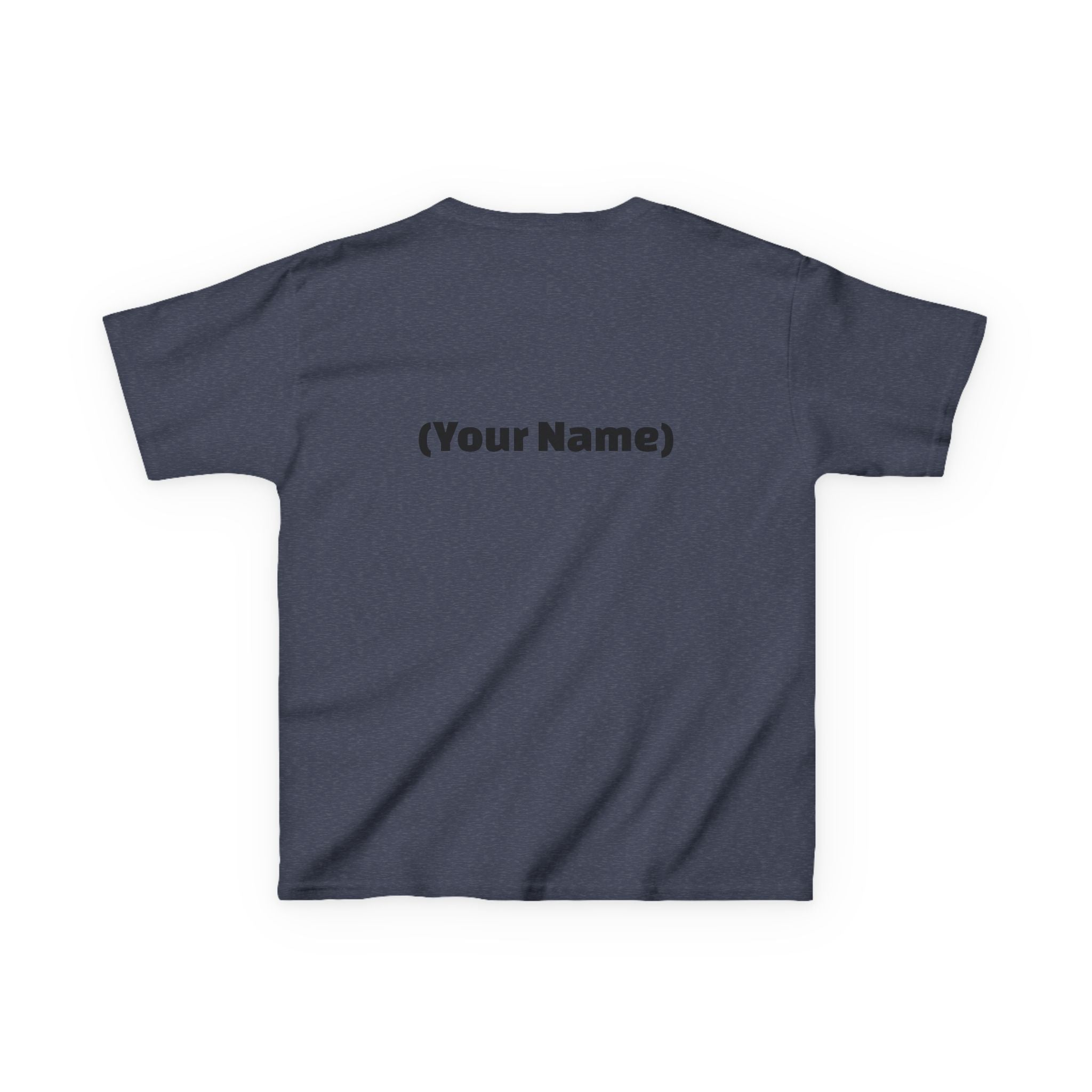 Kids Tee — "Watch Out! Queen Coming Through" Cute Black Baby Girl Design (Custom Name Back)