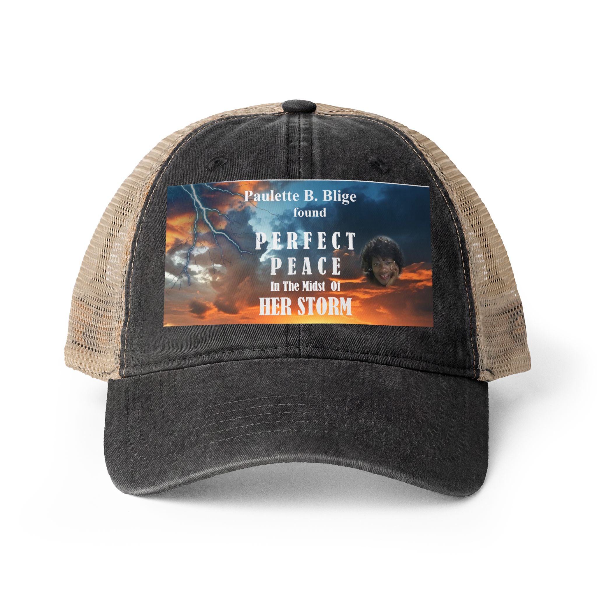 Women's Washed Mesh-Back Cap