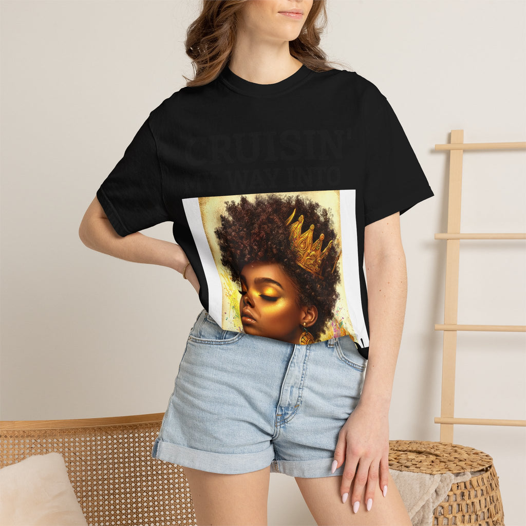 Personalized  Cruising your way to your 60's, 40's, 80's or whatever the blessing, Unisex Garment-Dyed T-shirt