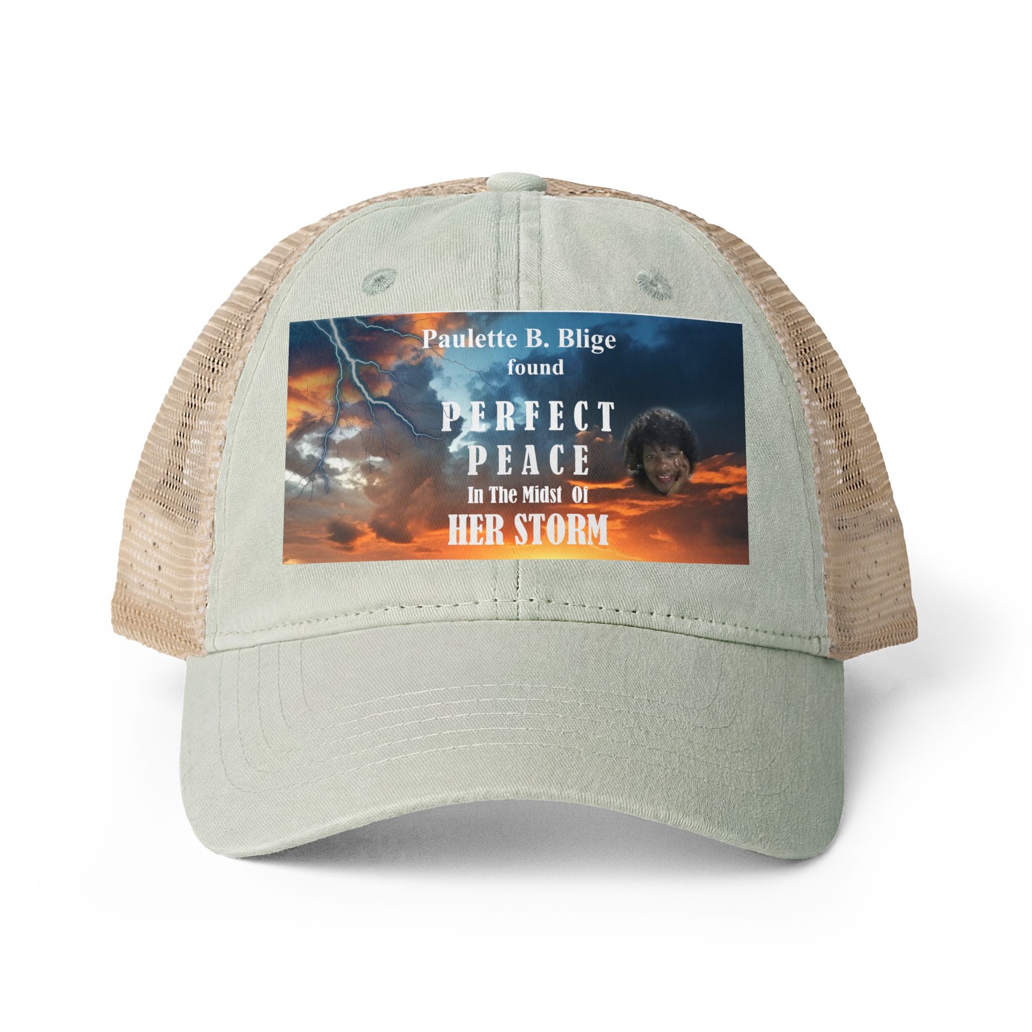 Women's Washed Mesh-Back Cap