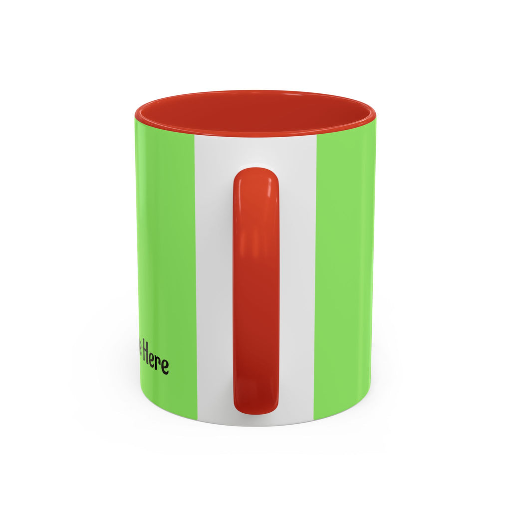 Veterans 'Born to Lead, Proud to Serve' Accent Coffee Mug