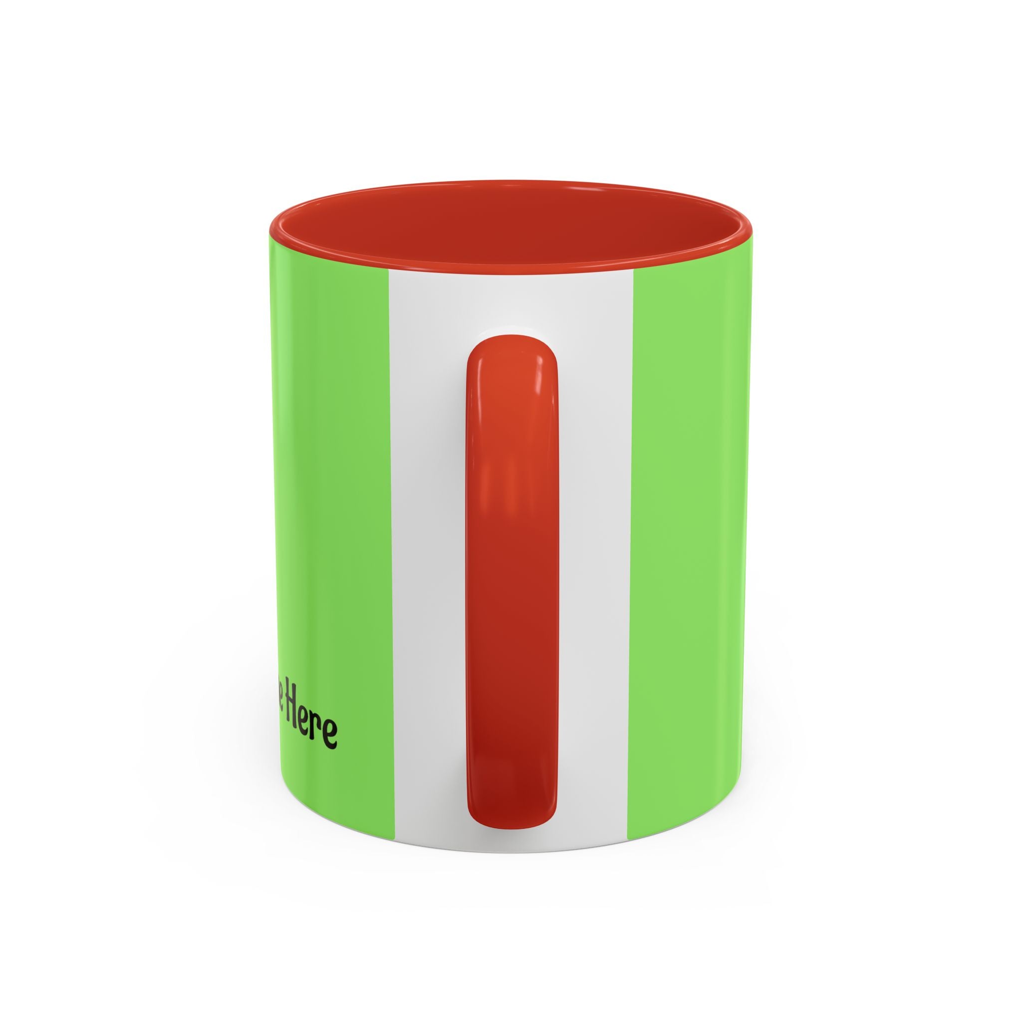 Veterans 'Born to Lead, Proud to Serve' Accent Coffee Mug