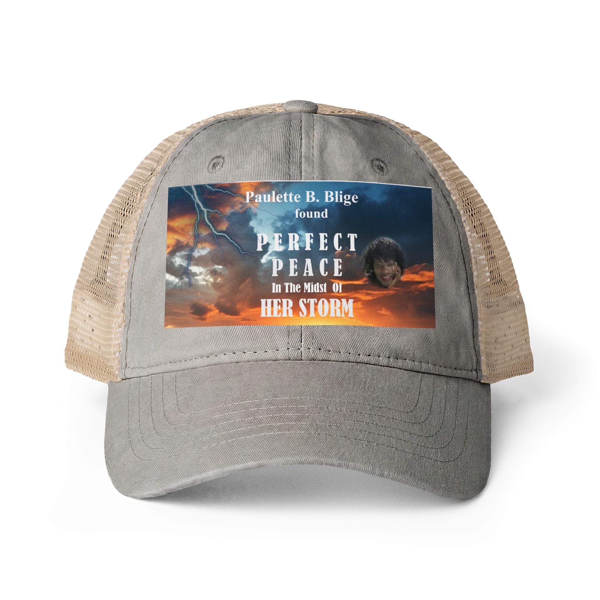 Women's Washed Mesh-Back Cap