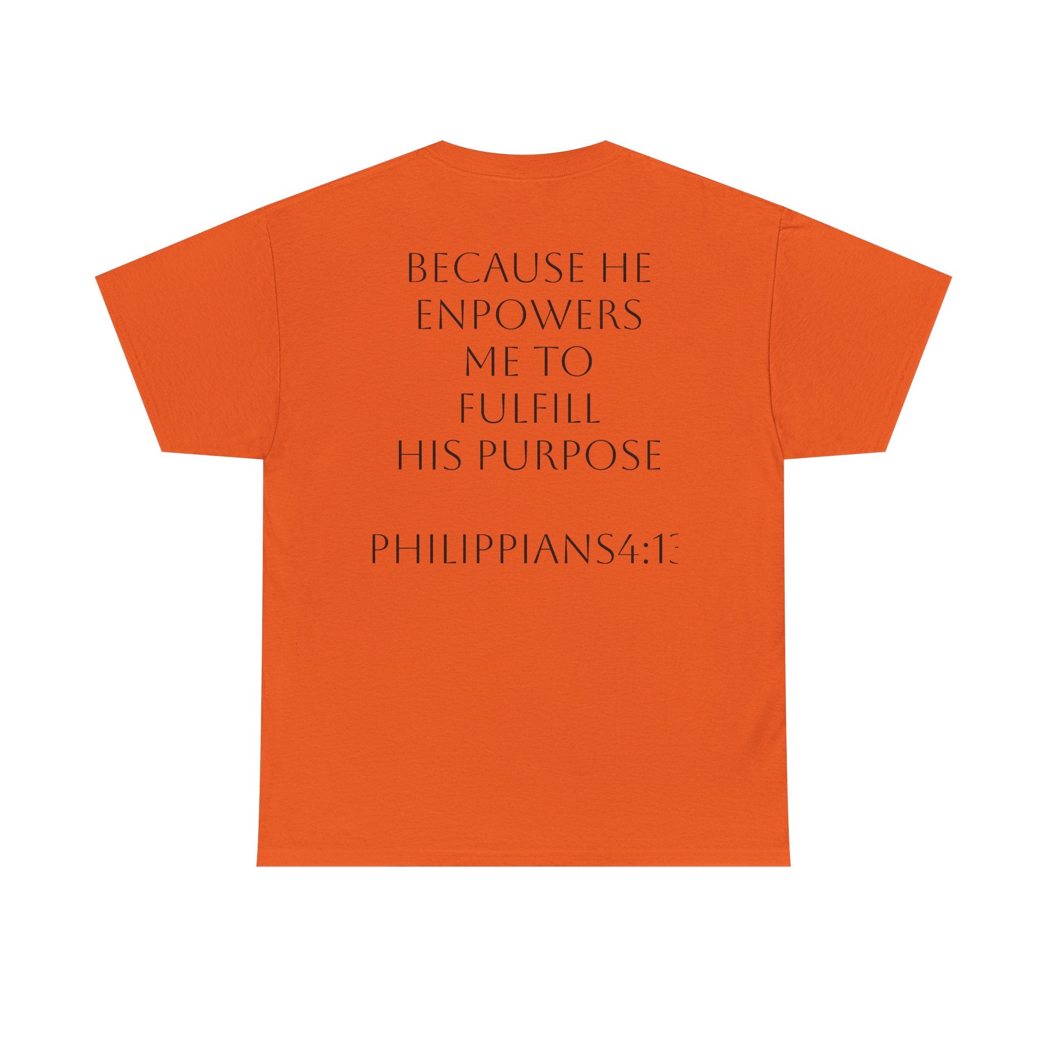 Inspirational Christian Tee — "Life Is Tough But So Are You" Personalized Shirt (Philippians 4:13)
