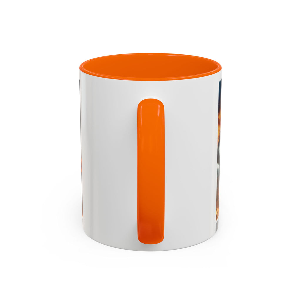 Inspirational Accent Coffee Mug - “Found Perfect Peace in the Midst of Her Storm”
