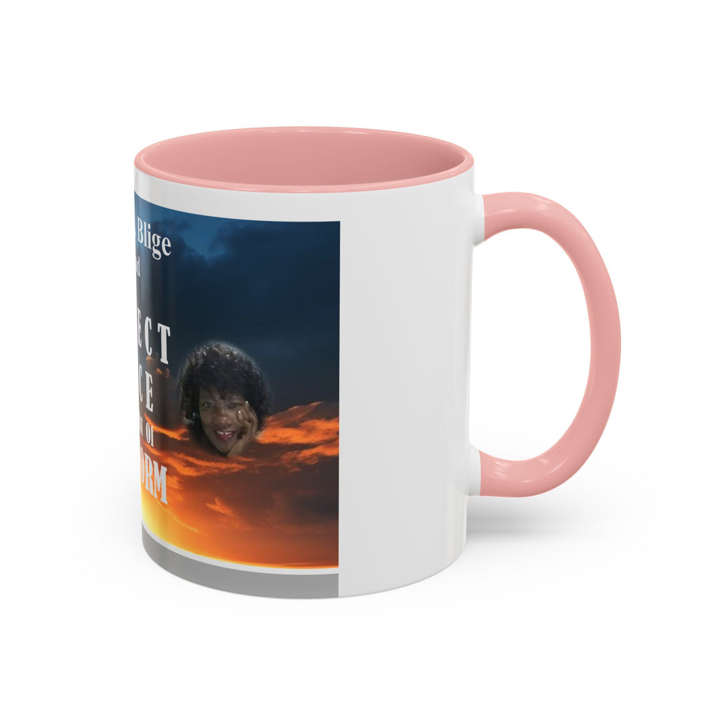 Inspirational Accent Coffee Mug - “Found Perfect Peace in the Midst of Her Storm”