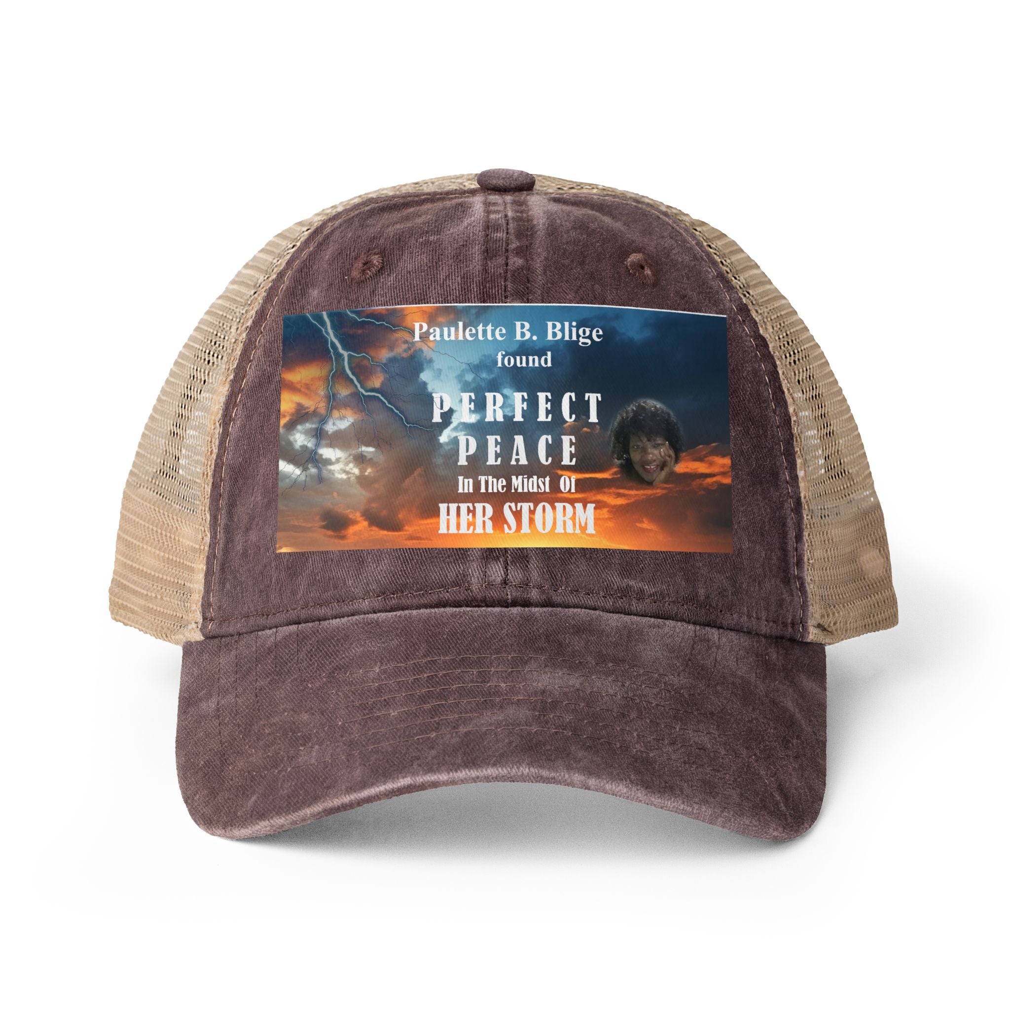 Women's Washed Mesh-Back Cap