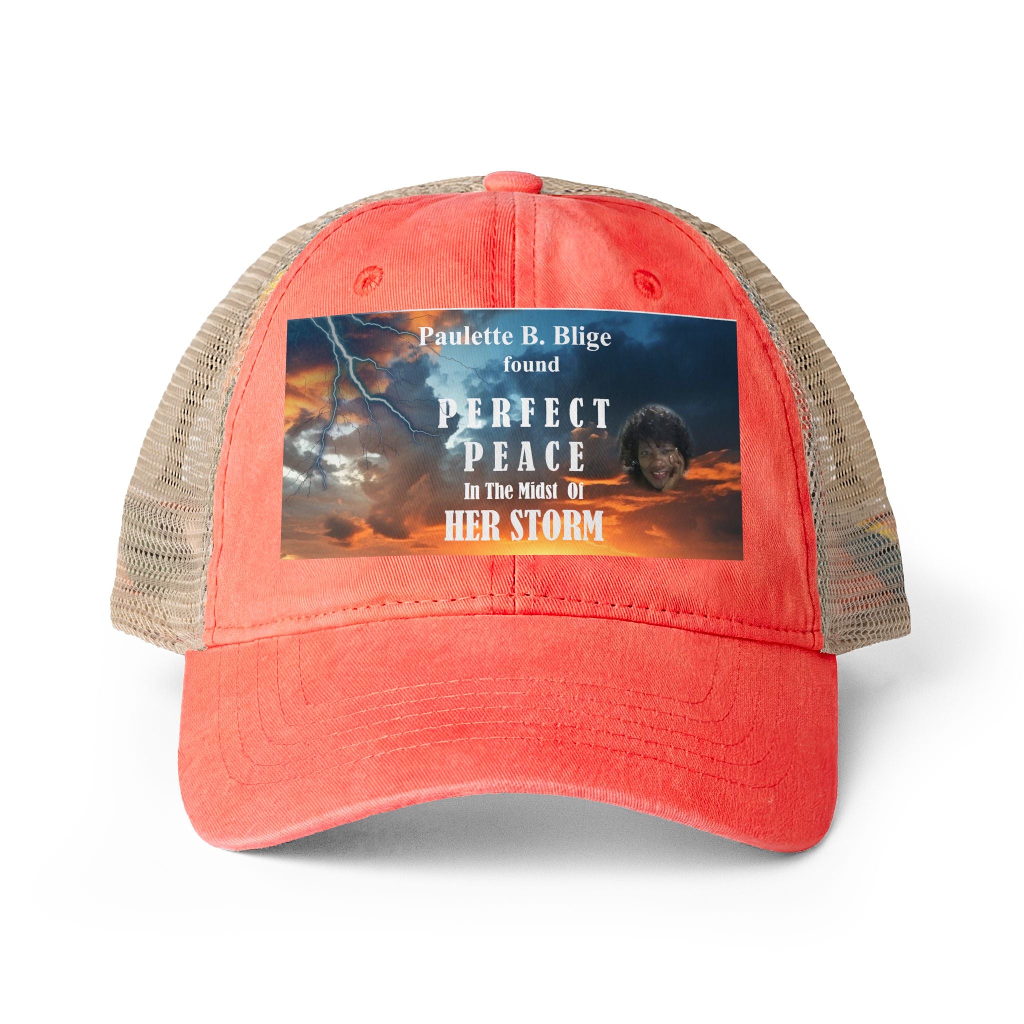 Women's Washed Mesh-Back Cap
