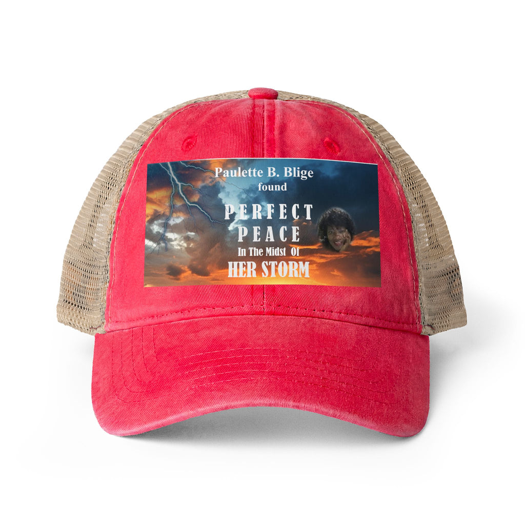 Women's Washed Mesh-Back Cap