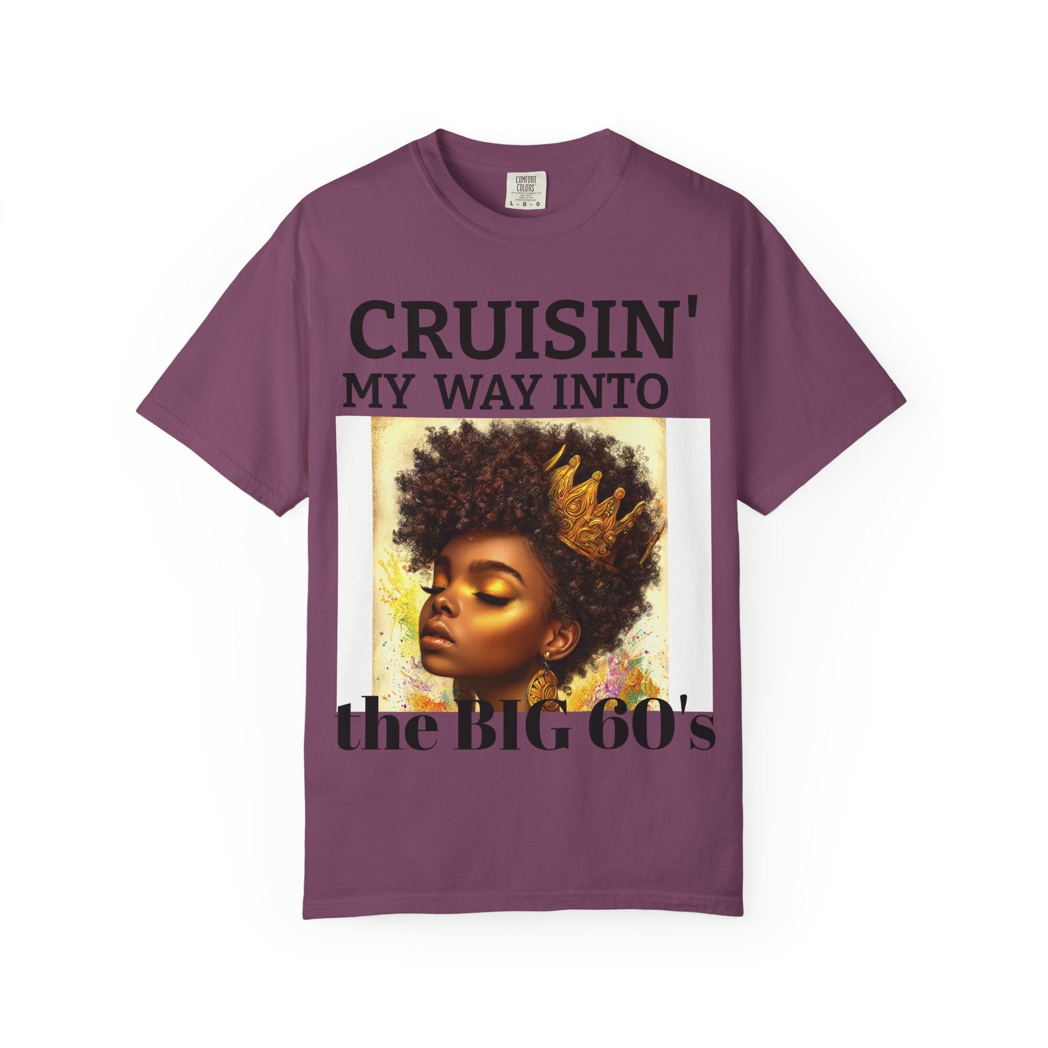 Personalized  Cruising your way to your 60's, 40's, 80's or whatever the blessing, Unisex Garment-Dyed T-shirt