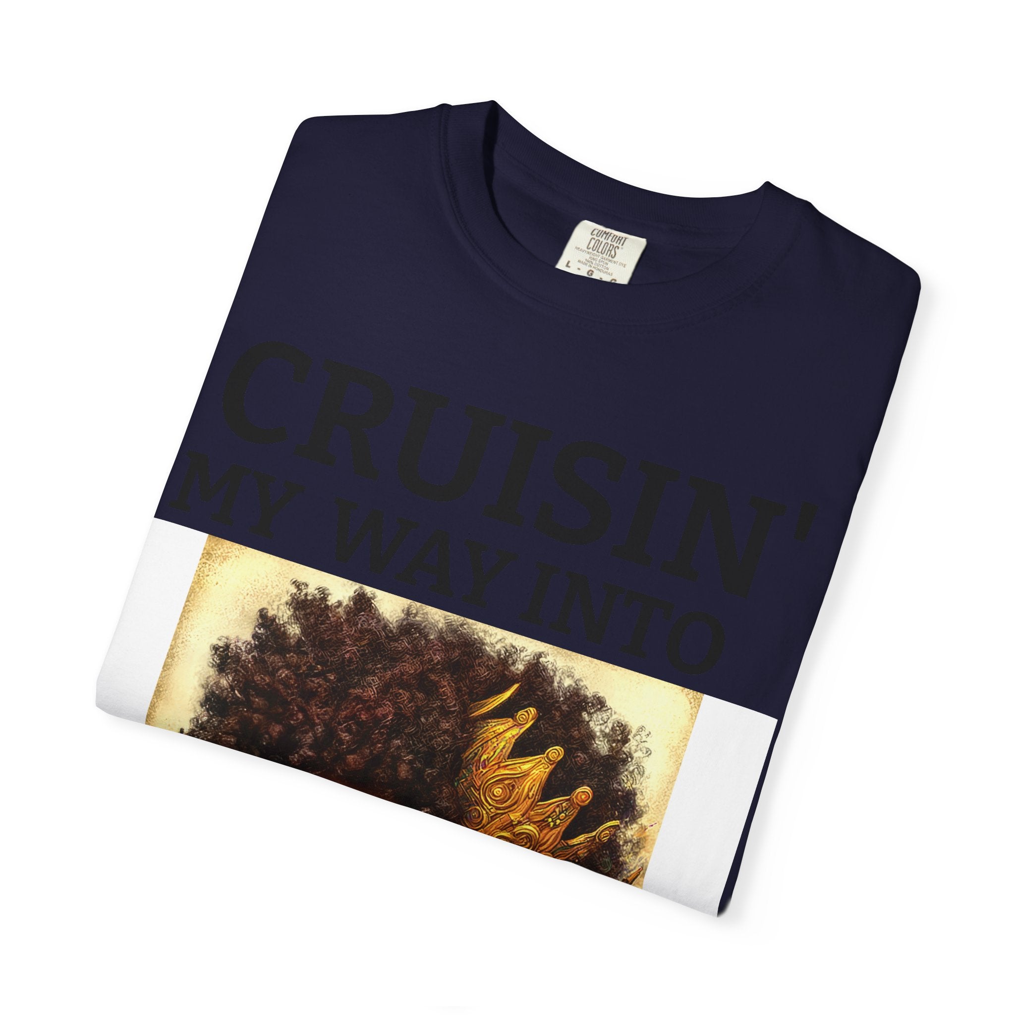 Personalized  Cruising your way to your 60's, 40's, 80's or whatever the blessing, Unisex Garment-Dyed T-shirt