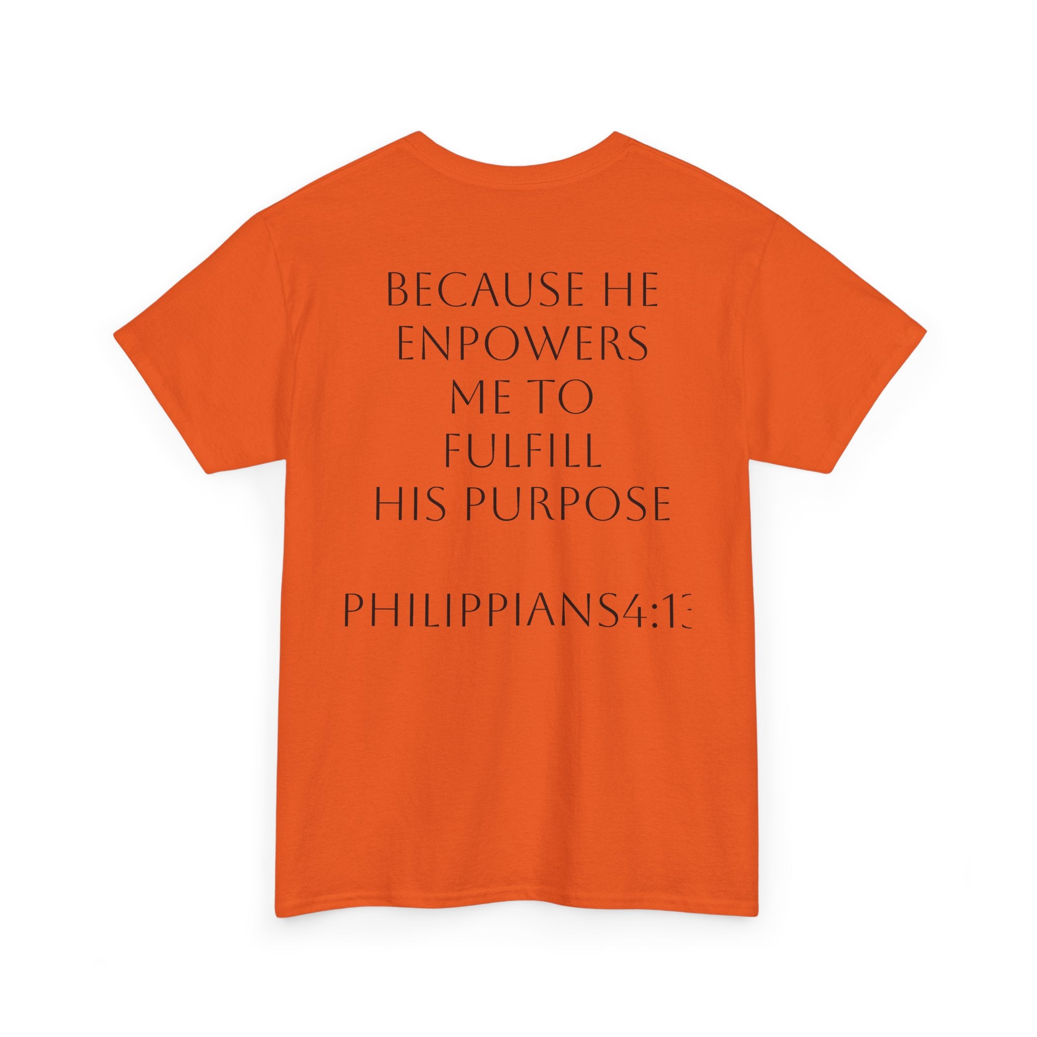 Inspirational Christian Tee — "Life Is Tough But So Are You" Personalized Shirt (Philippians 4:13)
