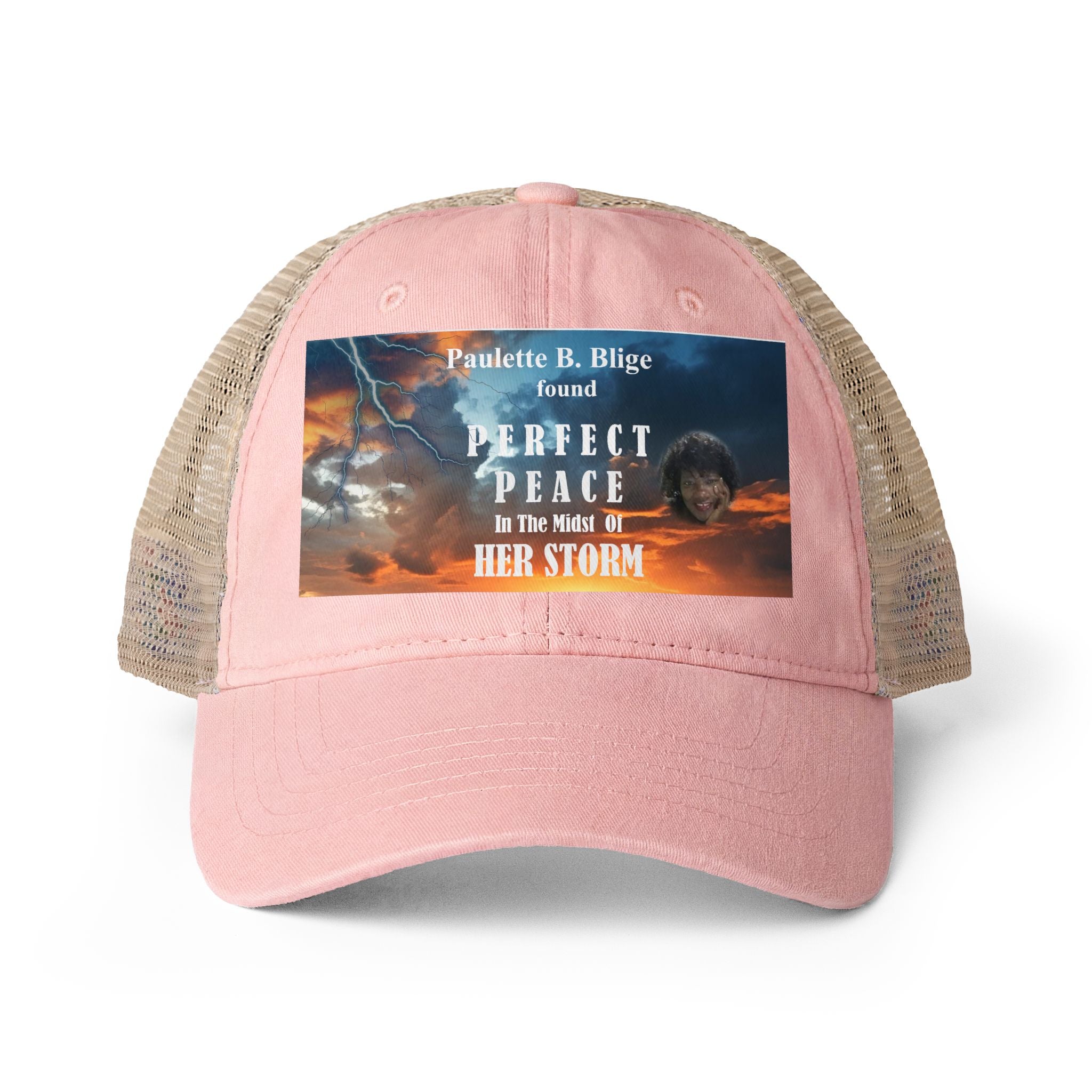 Women's Washed Mesh-Back Cap