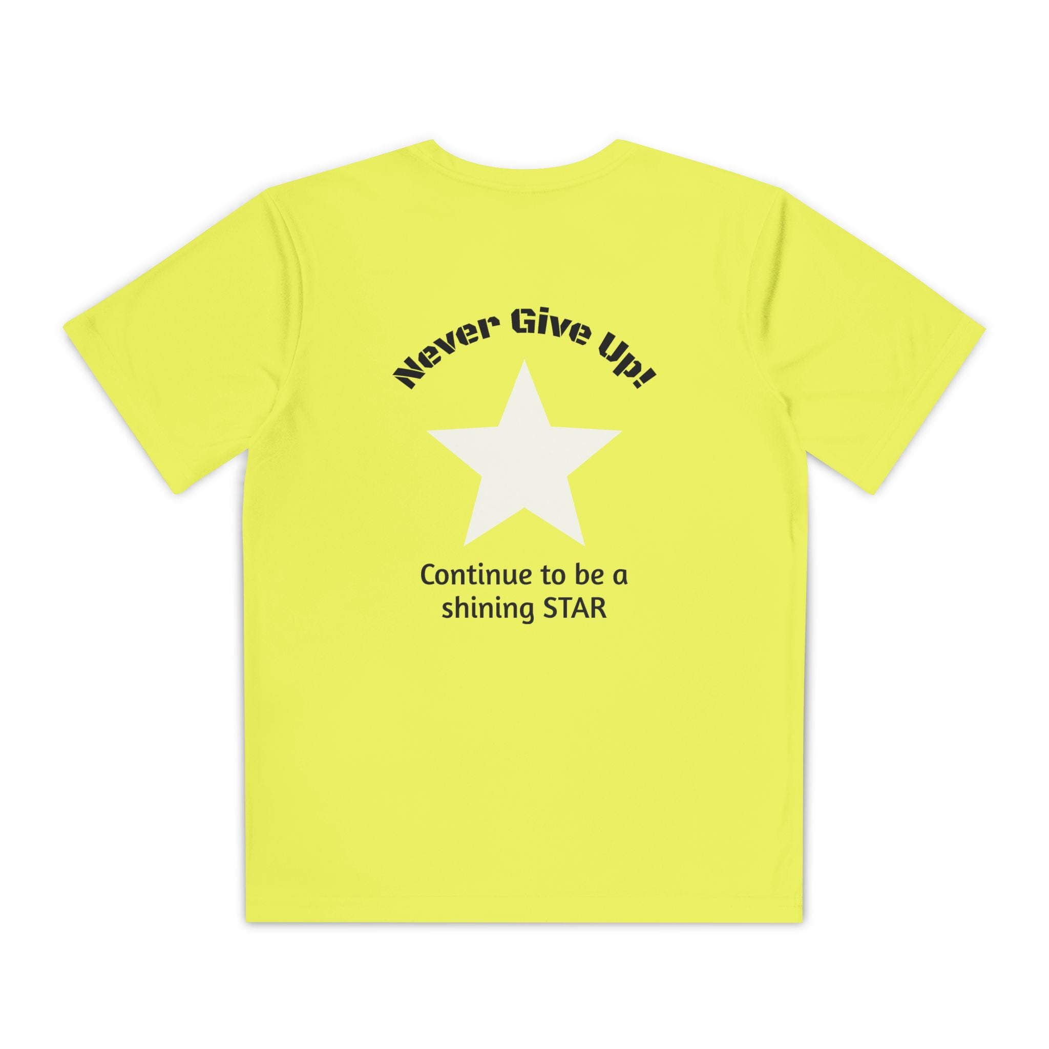 Youth Competitor Tee - 'Run Towards Your Goals' Inspirational Christian Kids Shirt (Proverbs 16:3, Never Give Up)
