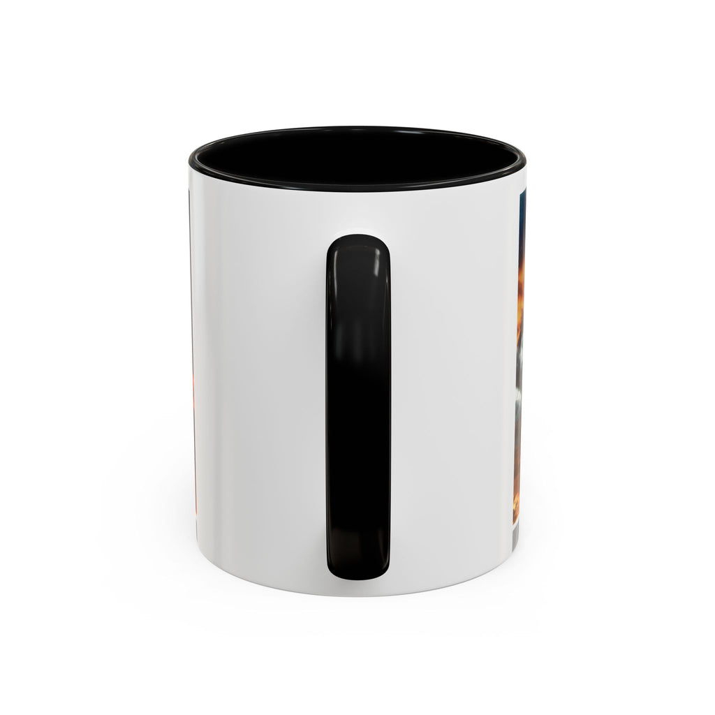 Inspirational Accent Coffee Mug - “Found Perfect Peace in the Midst of Her Storm”