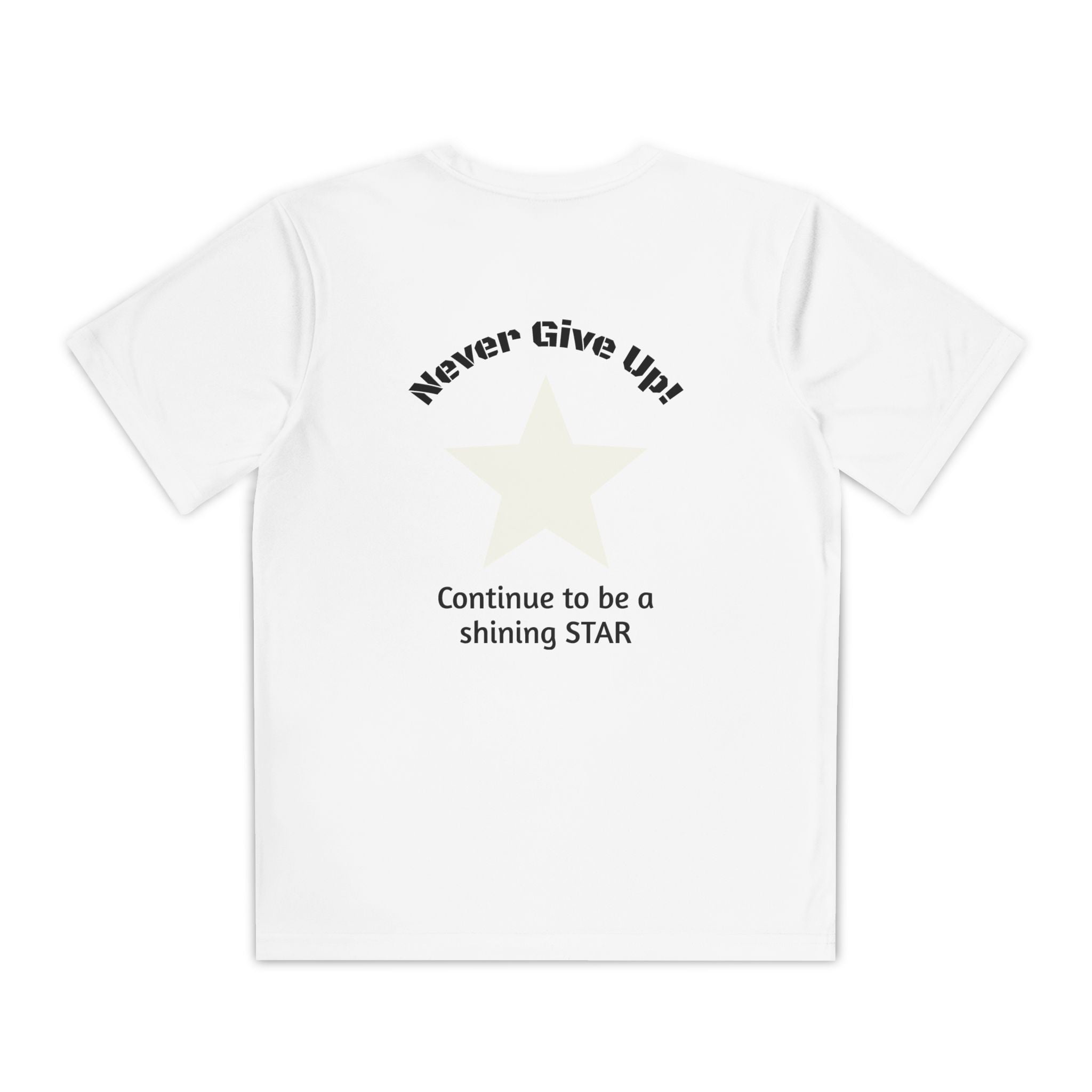 Youth Competitor Tee - 'Run Towards Your Goals' Inspirational Christian Kids Shirt (Proverbs 16:3, Never Give Up)