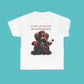 T-Shirt — "De-Stress and Be Blessed" Dark Queen Throne Graphic Tee