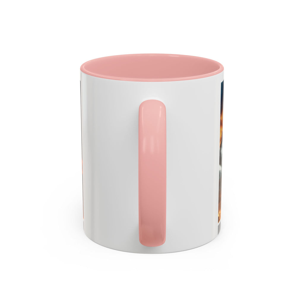 Inspirational Accent Coffee Mug - “Found Perfect Peace in the Midst of Her Storm”