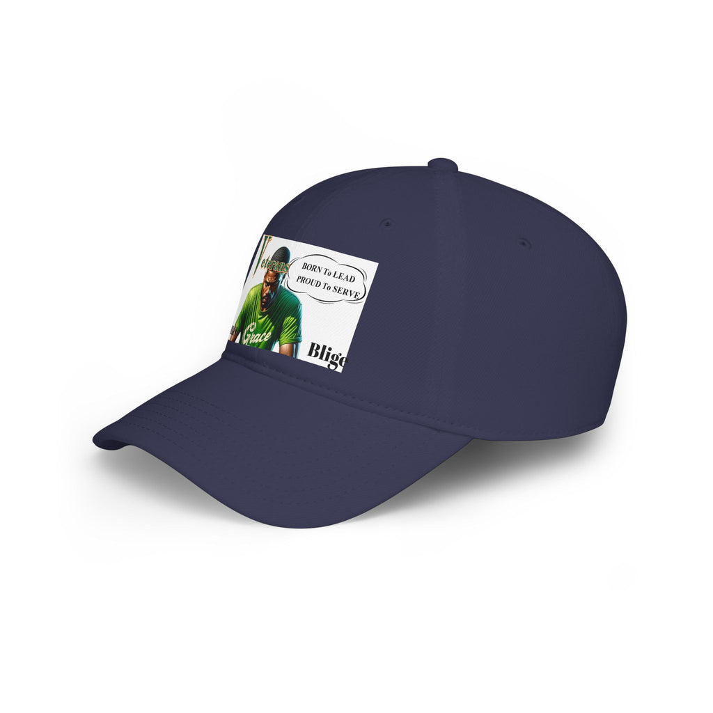 Veteran 'Born to Lead, Proud to Serve' Low Profile Baseball Cap