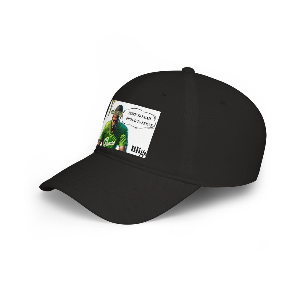 Veteran 'Born to Lead, Proud to Serve' Low Profile Baseball Cap