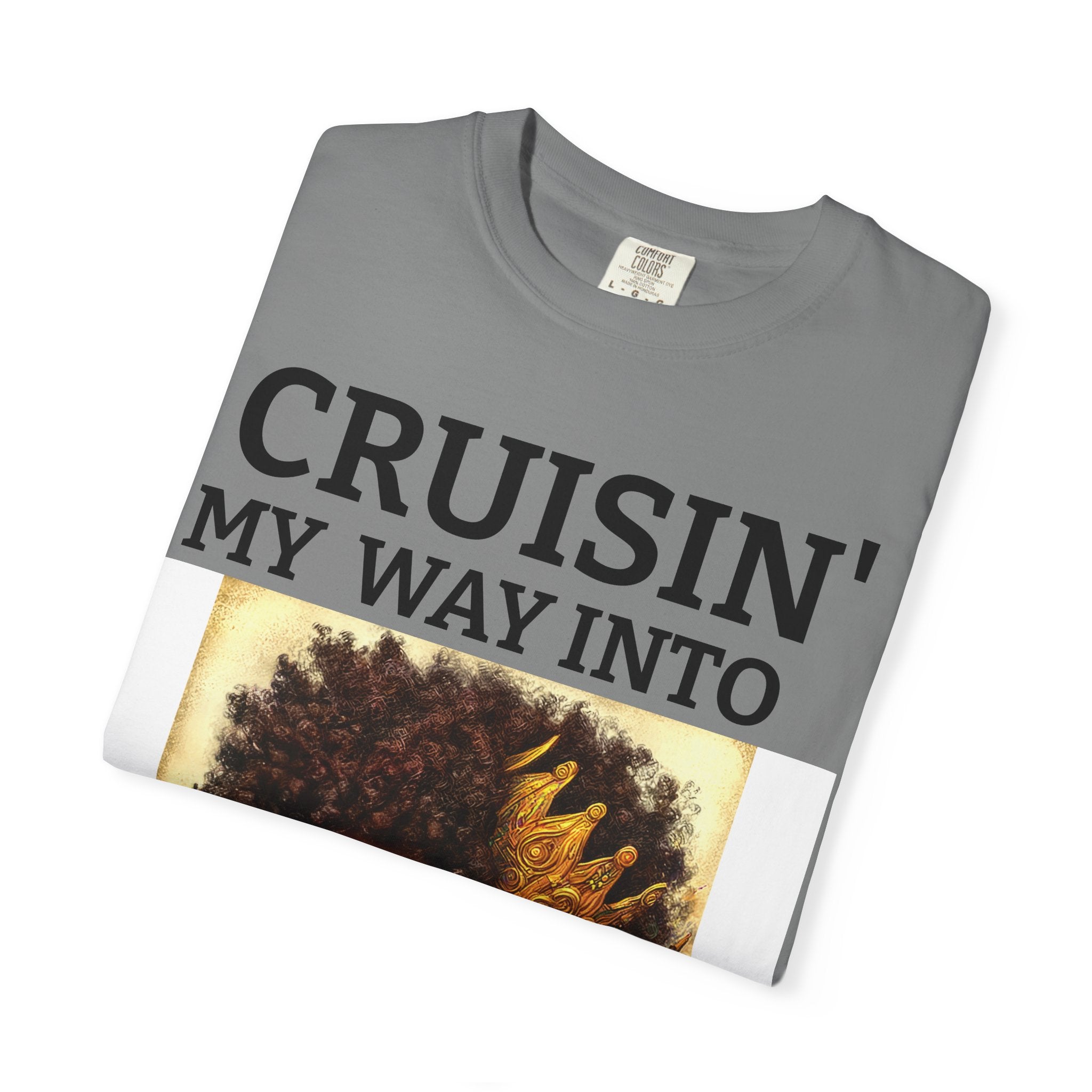 Personalized  Cruising your way to your 60's, 40's, 80's or whatever the blessing, Unisex Garment-Dyed T-shirt
