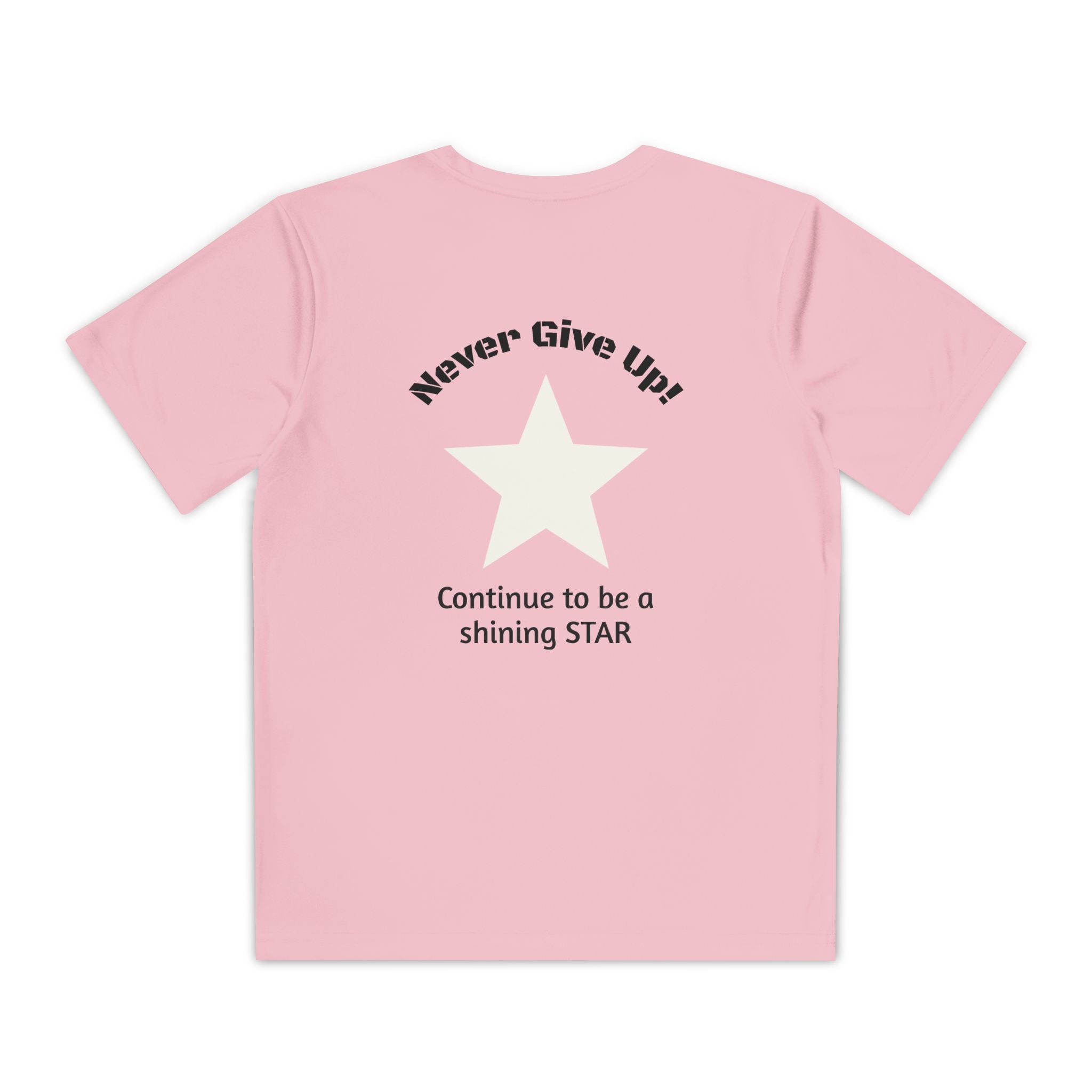 Youth Competitor Tee - 'Run Towards Your Goals' Inspirational Christian Kids Shirt (Proverbs 16:3, Never Give Up)