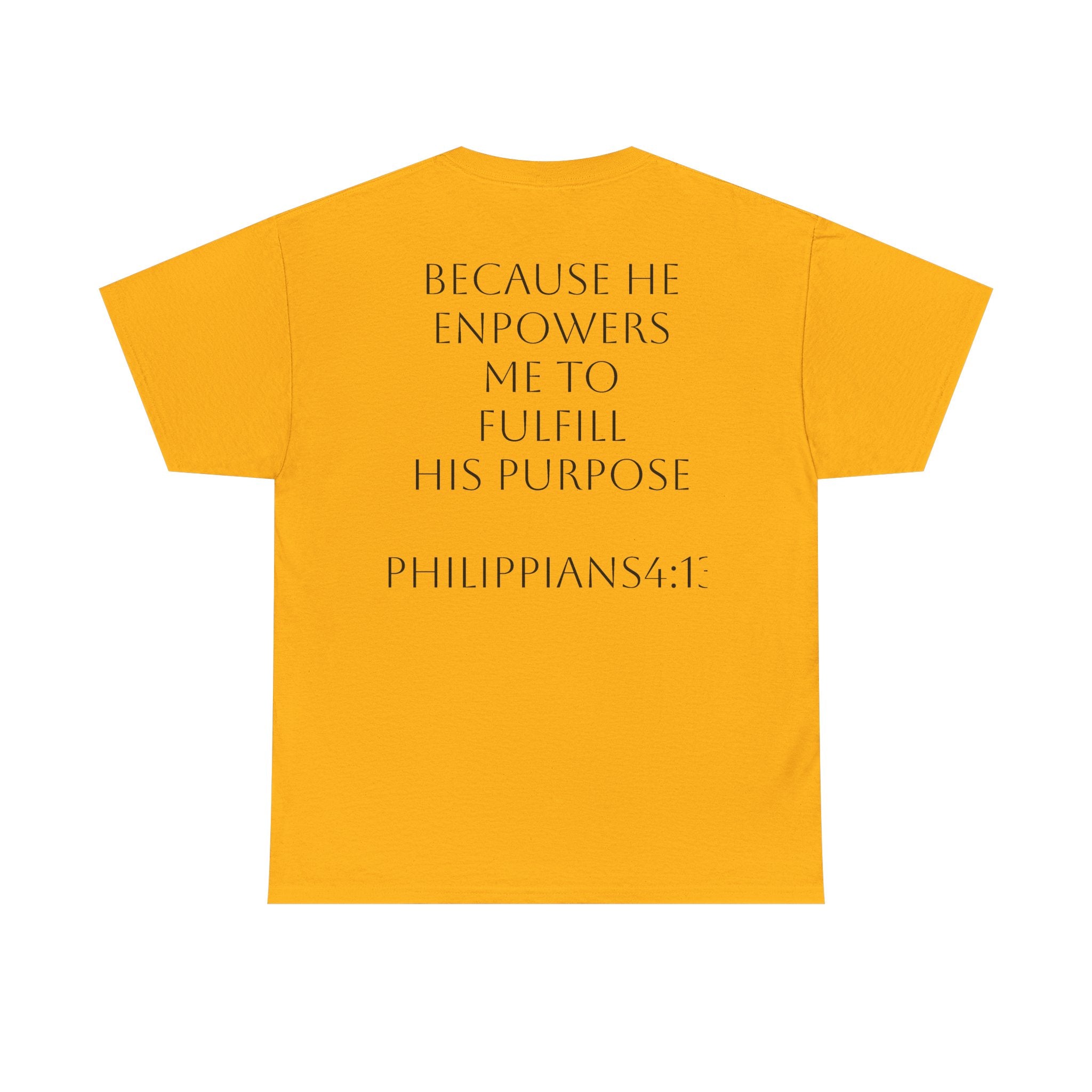 Inspirational Christian Tee — "Life Is Tough But So Are You" Personalized Shirt (Philippians 4:13)