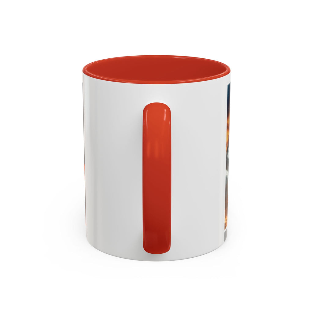Inspirational Accent Coffee Mug - “Found Perfect Peace in the Midst of Her Storm”