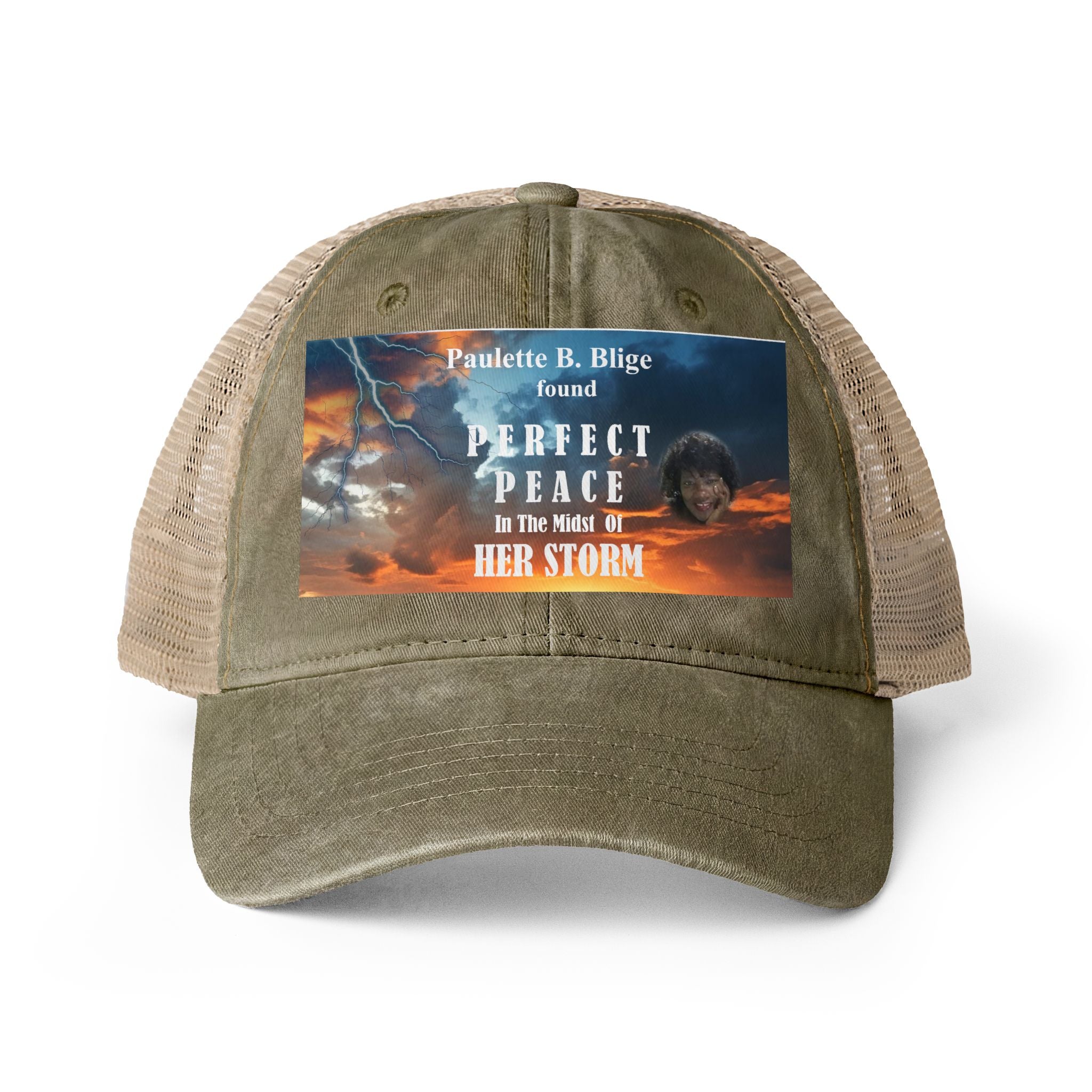 Women's Washed Mesh-Back Cap